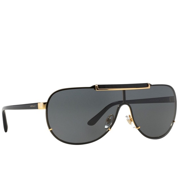 Versace Men’s Sunglasses OVE2140 - Gold/grey - Picture 5 of 9